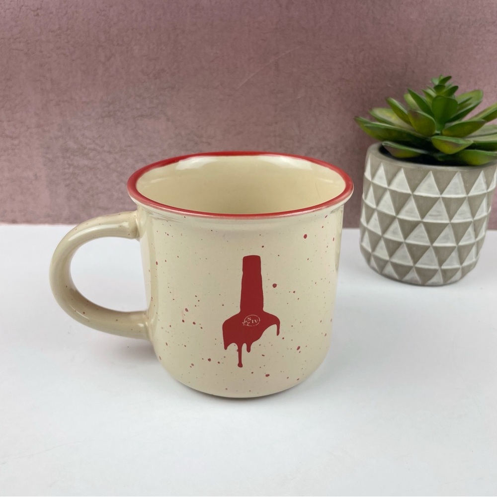 Makers Marks SIV Red Tan Whiskey Coffee Mug Cup Drinkware